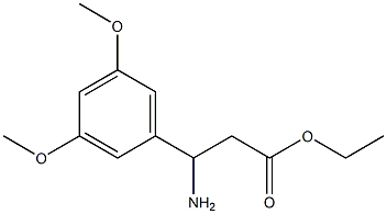 ethyl 3-amino-3-(3,5-dimethoxyphenyl)propanoate