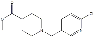 methyl 1-[(6-chloropyridin-3-yl)methyl]piperidine-4-carboxylate