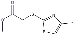 methyl 2-[(4-methyl-1,3-thiazol-2-yl)sulfanyl]acetate