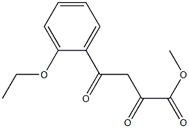 methyl 4-(2-ethoxyphenyl)-2,4-dioxobutanoate Structural