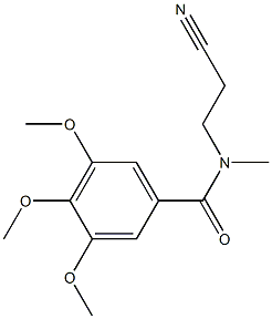 N-(2-cyanoethyl)-3,4,5-trimethoxy-N-methylbenzamide