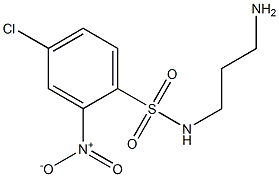 N-(3-aminopropyl)-4-chloro-2-nitrobenzene-1-sulfonamide