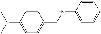 N,N-dimethyl-4-[(phenylamino)methyl]aniline Structural