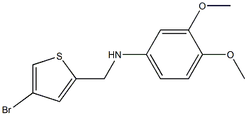 N-[(4-bromothiophen-2-yl)methyl]-3,4-dimethoxyaniline