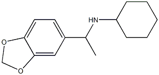 N-[1-(2H-1,3-benzodioxol-5-yl)ethyl]cyclohexanamine