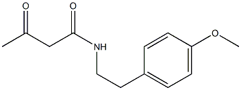 N-[2-(4-methoxyphenyl)ethyl]-3-oxobutanamide