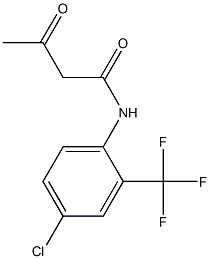 N-[4-chloro-2-(trifluoromethyl)phenyl]-3-oxobutanamide