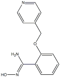 N'-hydroxy-2-(pyridin-4-ylmethoxy)benzenecarboximidamide