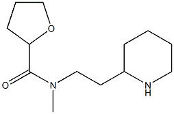 N-methyl-N-[2-(piperidin-2-yl)ethyl]oxolane-2-carboxamide
