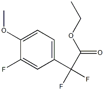 Ethyl Difluoro-(3-fluoro-4-methoxyphenyl)acetate