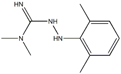 3-[(2,6-dimethylphenyl)amino]-1,1-dimethylguanidine