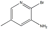 3-Amino-2-bromo-5-methylpyridine Structural