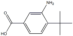 3-amino-4-tert-butylbenzoic acid Structural