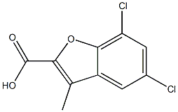 5,7-dichloro-3-methyl-1-benzofuran-2-carboxylic acid