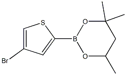 2-(4-Bromo-2-thienyl)-4,4,6-trimethyl-1,3,2-dioxaborinane