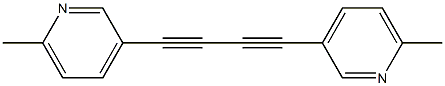 1,4-Bis(6-methyl-3-pyridinyl)-1,3-butadiyne