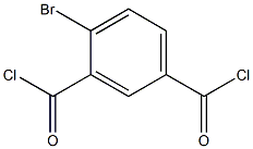 4-Bromo-1,3-benzenedicarboxylic acid dichloride Structural