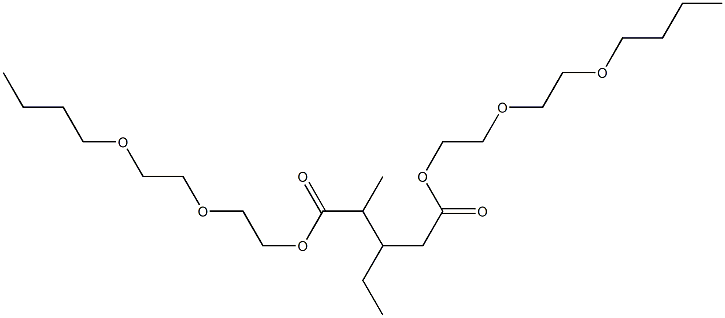3-Ethyl-4-methylglutaric acid bis[2-(2-butoxyethoxy)ethyl] ester