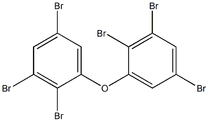 2,2',3,3',5,5'-Hexabromodiphenyl ether Structural