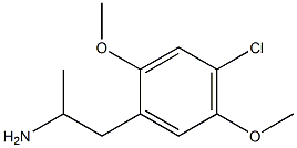 1-Methyl-2-[4-chloro-2,5-dimethoxyphenyl]ethanamine