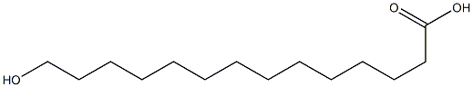 14-Hydroxytetradecanoic acid