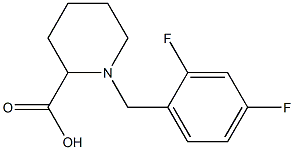 1-[(2,4-DIFLUOROPHENYL)METHYL]-2-PIPERIDINECARBOXYLIC ACID