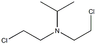 isopropyl-bis(b-chloroethyl)amine Structural