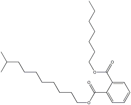 HEPTYL (9-METHYLDECYL) PHTHALATE Structural