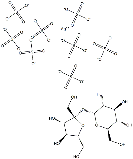 Silver Sucrose Octasulfate Structural
