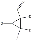 Vinylcyclopropane-d4 Structural