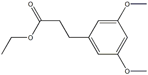 Ethyl 3-(3,5-Dimethoxyphenyl)propionate Structural
