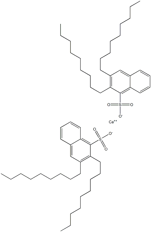 Calcium dinonylnaphthalenesulfonate Structural