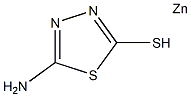 2-Amino-5-mercapto-1,3,4-thiadiazole zinc