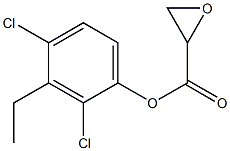 ETHYL-2,4-DICHLOROPHENYL GLYCIDATE Structural