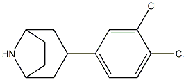 3-(3,4-dichlorophenyl)-8-azabicyclo[3.2.1]octane