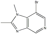 7-bromo-1,2-dimethyl-1H-imidazo[4,5-c]pyridine