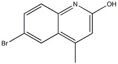 6-BROMO-4-METHYLQUINOLIN-2-OL Structural