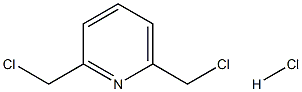 2,6-bis(chloromethyl)pyridine hydrochloride Structural