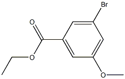 3-BROMO-5-METHOXYBENZOIC ACID ETHYL ESTER Structural