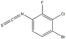 4-BROMO-3-CHLORO-2-FLUOROPHENYL ISOTHIOCYANATE 97% Structural