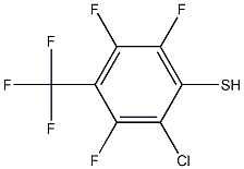 2-CHLORO-3,5,6-TRIFLUORO-4-(TRIFLUOROMETHYL)BENZENETHIOL