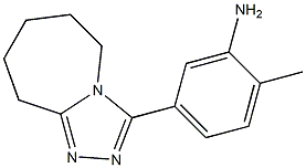 2-METHYL-5-(6,7,8,9-TETRAHYDRO-5H-[1,2,4]TRIAZOLO[4,3-A]AZEPIN-3-YL)ANILINE