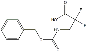 3-Benzyloxycarbonylamino-2,2-difluoro-propionic acid