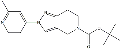 2-(2-METHYL-PYRIDIN-4-YL)-2,4,6,7-TETRAHYDRO-PYRAZOLO[4,3-C]PYRIDINE-5-CARBOXYLIC ACID TERT-BUTYL ESTER