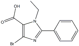 4-BROMO-1-ETHYL-2-PHENYL-1H-IMIDAZOLE-5-CARBOXYLIC ACID