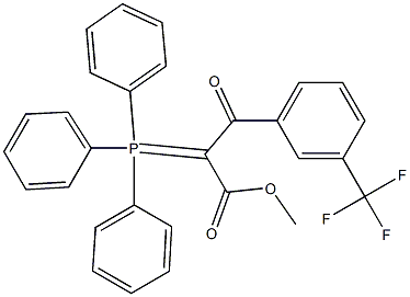 METHYL 3-OXO-3-[3-(TRIFLUOROMETHYL)PHENYL]-2-(TRIPHENYLPHOSPHORANYLIDENE)PROPANOATE