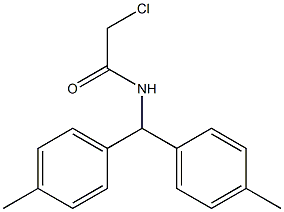 N-[BIS(4-METHYLPHENYL)METHYL]-2-CHLOROACETAMIDE