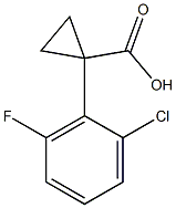 1-(2-chloro-6-fluorophenyl)cyclopropanecarboxylic acid