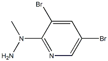 1-(3,5-dibromopyridin-2-yl)-1-methylhydrazine