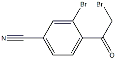 3-bromo-4-(2-bromoacetyl)benzonitrile